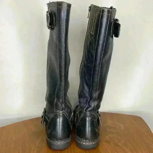 B.O.C. Leather Tall Riding Boots Womens Size  6.5 - Picture 4 of 10